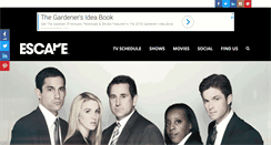 Desktop Screenshot of escapetv.com